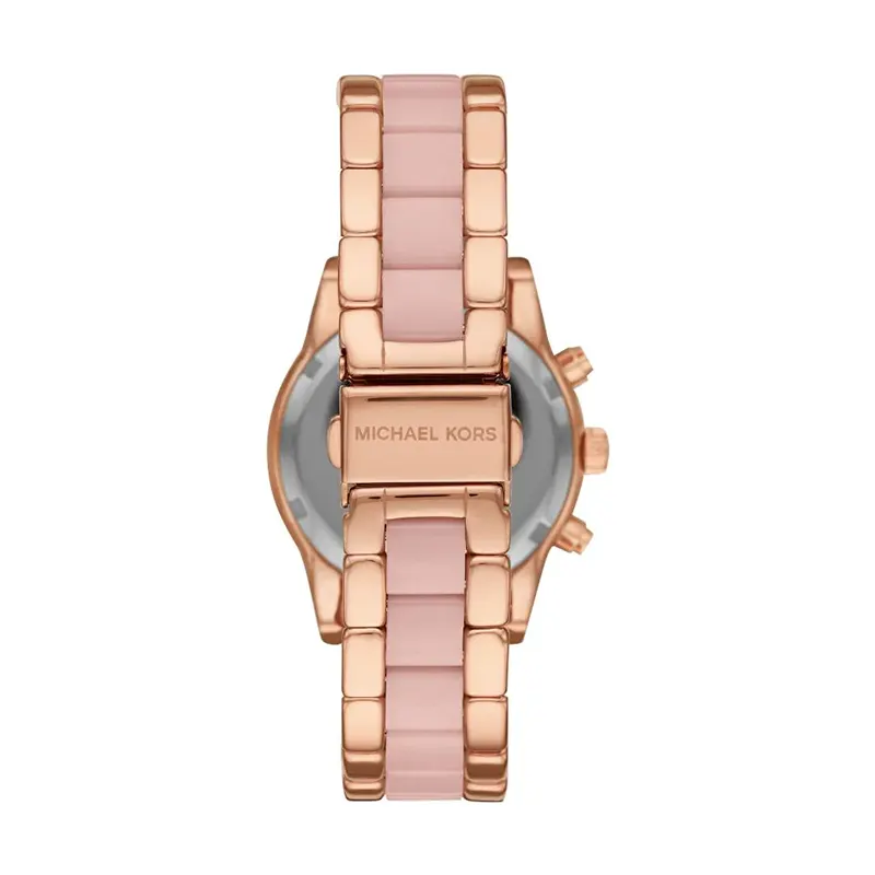 Michael Kors Ritz Chronograph MOP Dial Dress Ladies Watch- MK6769